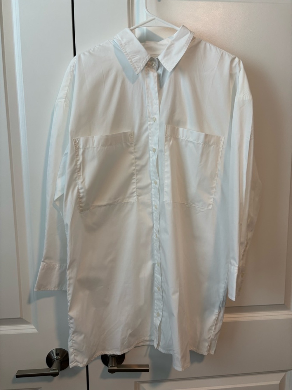 Abercrombie NWT White Button Down Shirt Dress